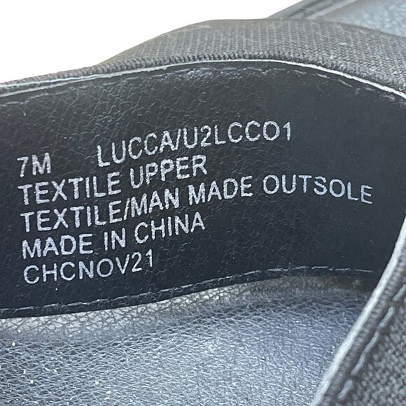 Unionbay Women’s Black Strap Chunky Platform Lug Sole Lucca Sandals Size 7M - Picture 6 of 10